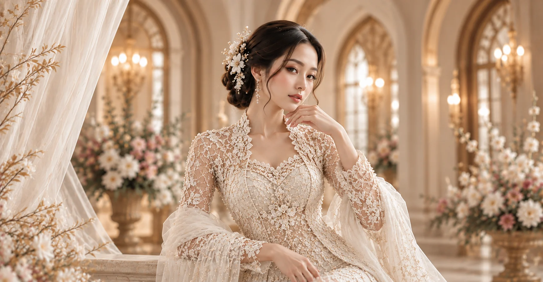 Kebaya Maheswari Akad
